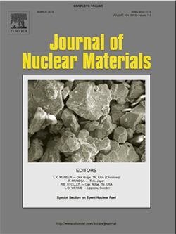 Journal of nuclear materials cover