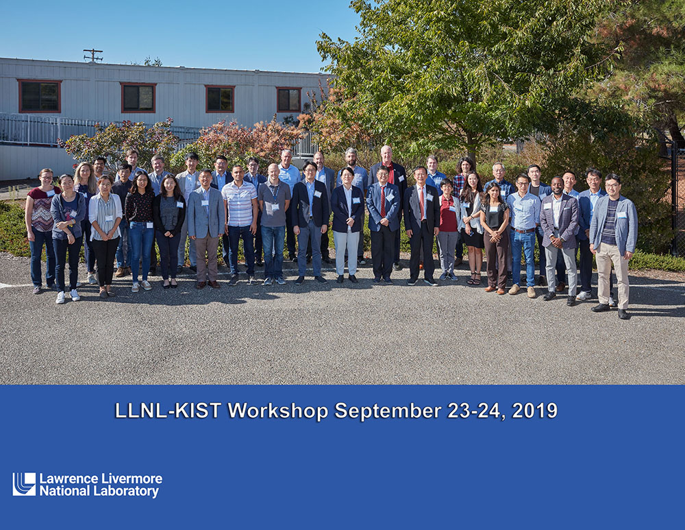 LLNL KIST workshop group 2019