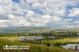 LLNL with mountains background